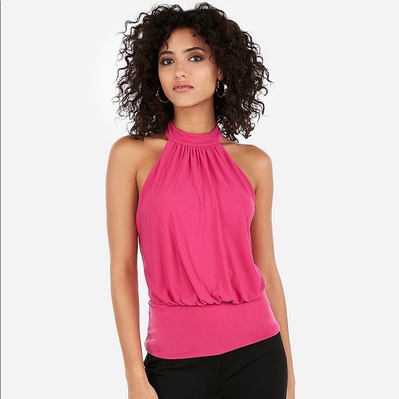 Express *BLACK* Mock Neck Tank EUC - Picture 2 of 10